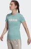 Adidas Performance sport T shirt lichtblauw/wit online kopen