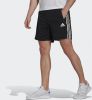 Adidas primeblue designed to move 3 stripes sportbroekje zwart heren online kopen