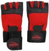 Fietsaccessoires Legend Sports Fitness Handschoenen Leder Zwart/rood Legend online kopen