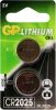 GP CR2025 2 stuks Knoopcel Lithium Batterij online kopen