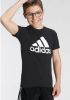 Adidas T shirt Essentials Big Logo Zwart/Wit Kinderen online kopen