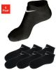 Nike Everyday Lightweight Onzichtbare trainingssokken(6 paar) Zwart online kopen