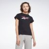 Reebok Training sport T shirt zwart online kopen