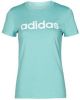 Adidas Performance sport T shirt lichtblauw/wit online kopen
