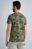 PME Legend Groene T shirt Short Sleeve R neck Slub Jersey online kopen