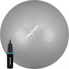 Avento Fitnessbal met pomp 65 cm zilverkleurig online kopen